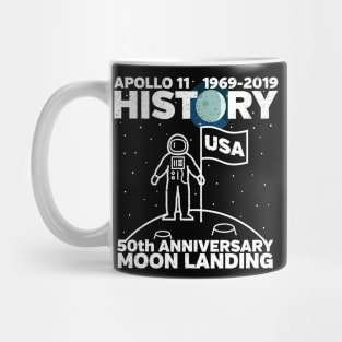 Apollo 11 Moon Landing 50th Anniversary Mug